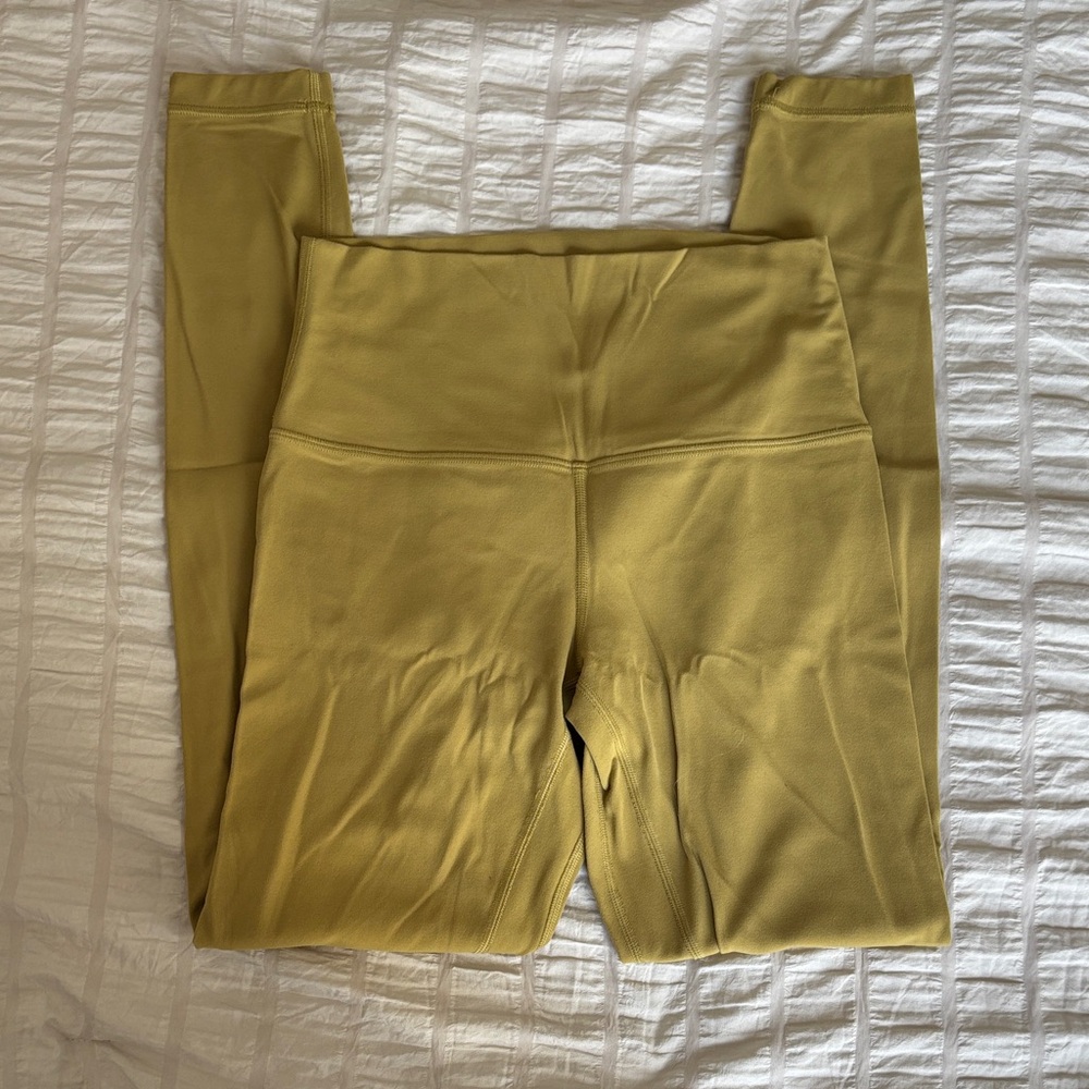 lululemon athletica Yellow Align Leggings